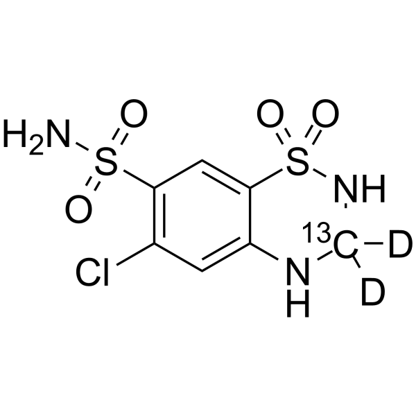 Hydrochlorothiazid-13C,d2 1190006-03-1